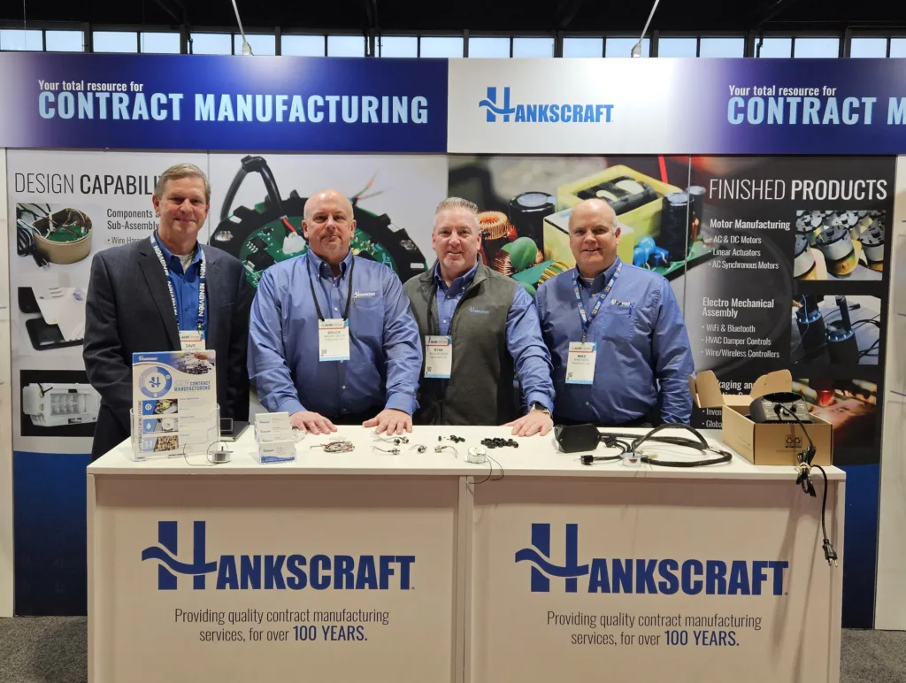 Hankscraft Staff manages the booth at the 2024 AHR Expo Chicago.