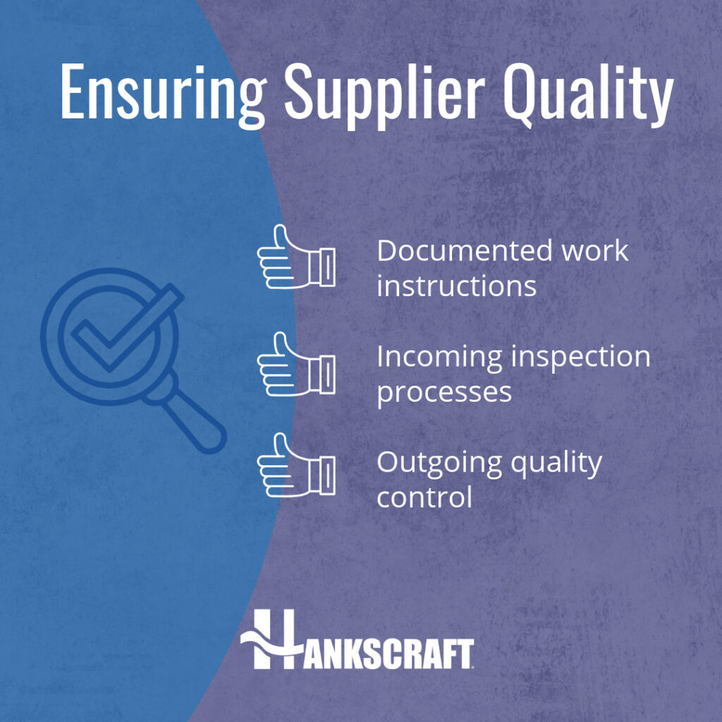 Ensuring Supplier Quality Ensuring Supplier Quality